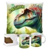 Kubek Poduszka Dinozaur Dinozaury T-rex Tyrannosaurus Triceratops